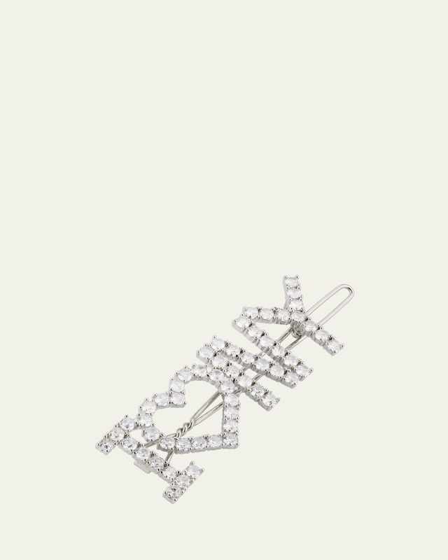 I Love NY Brass Hair Pin